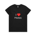 I <3 Pilates  Womens T-Shirt