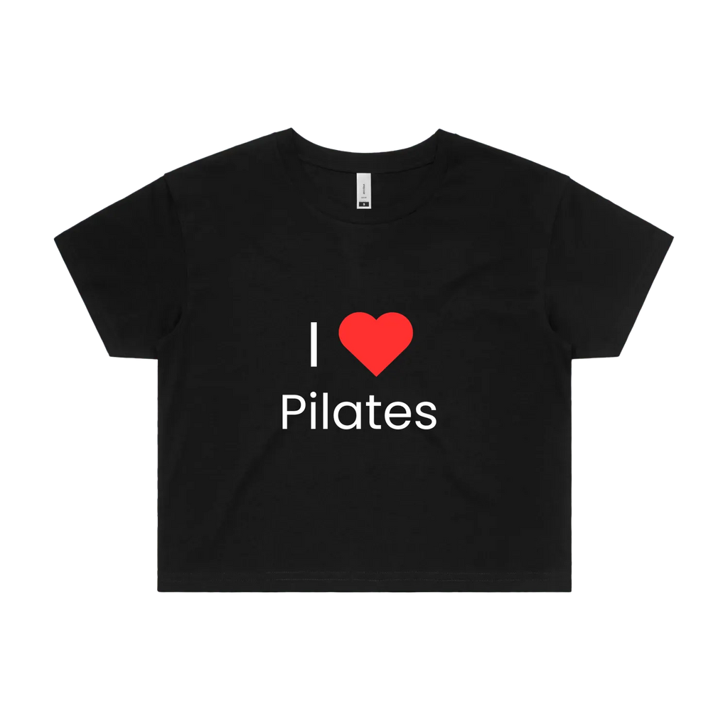 I <3 Pilates Crop