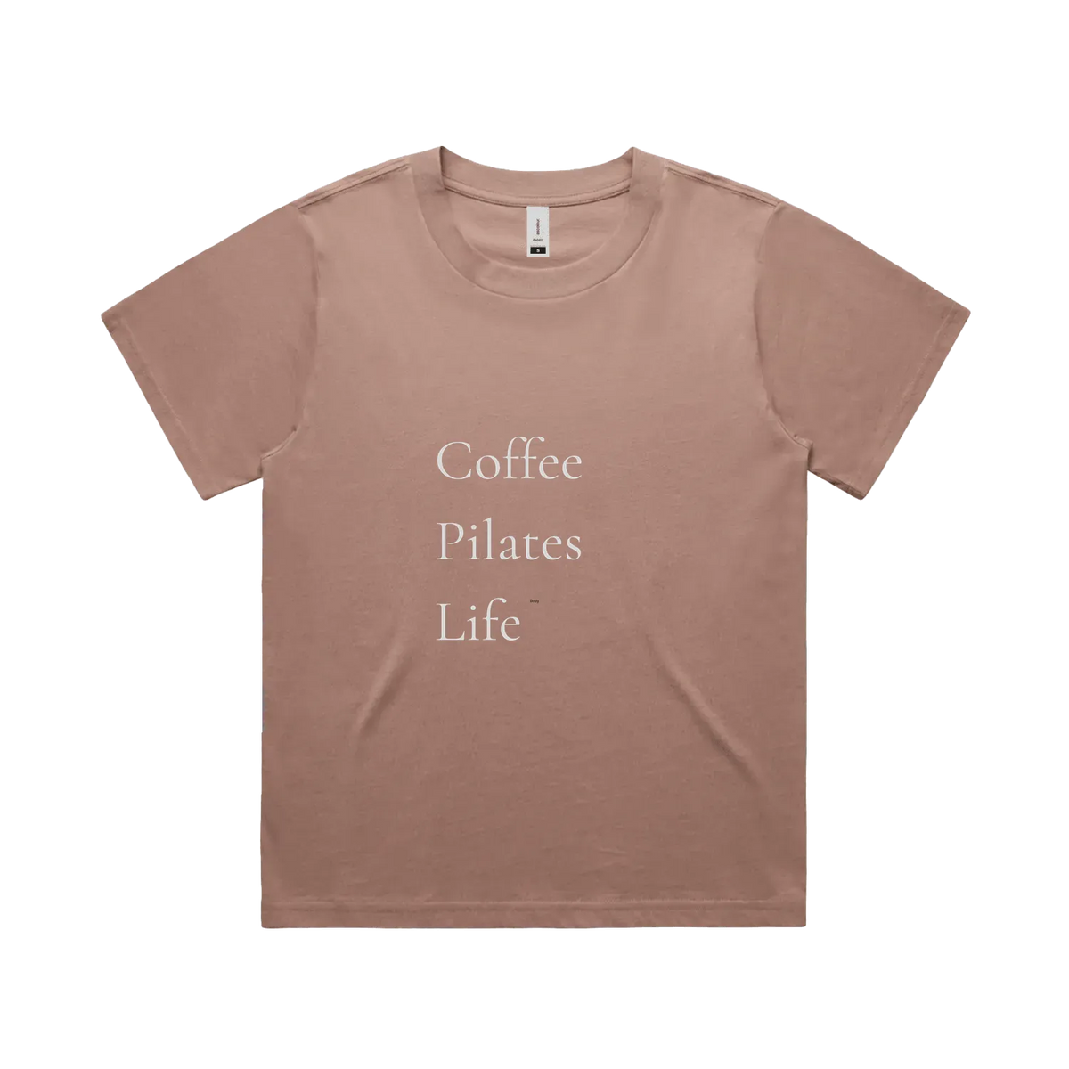 Hazy Pink front flat lay