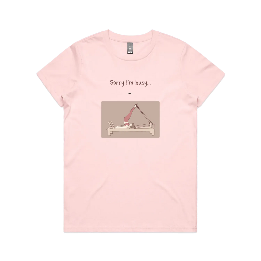 Pink front flat lay