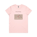 Pink front flat lay