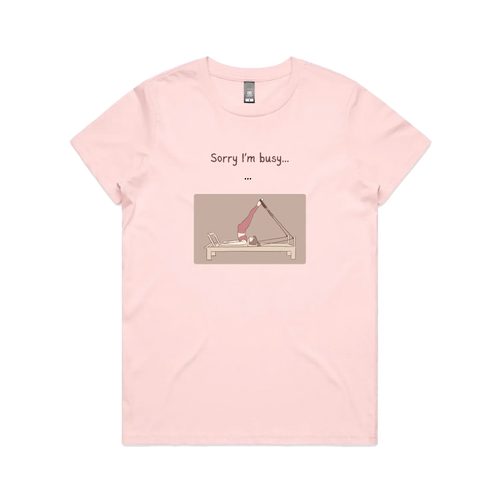 Pink front flat lay