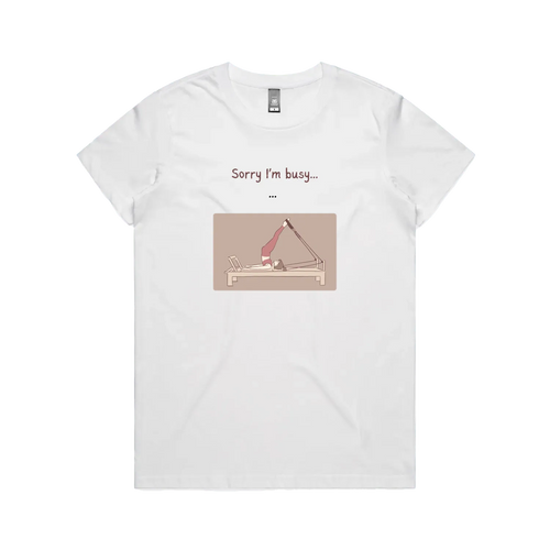 White front flat lay